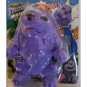 ORB Stretchee Monkeez Purple Stretch Toy Squishy Fidget Stress Relief New